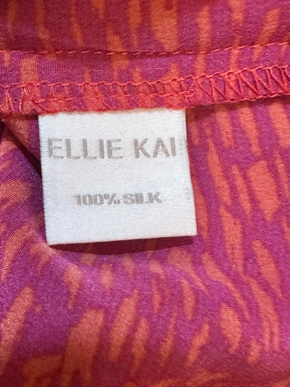 Ellie Kai blouse made from 100% silk size 10 (j6) - Picture 5 of 10
